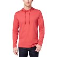thumbnail image 1 of Camiseta básica con capucha Club Room para hombre, rojo, mediano, 1 of 1