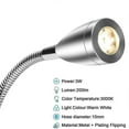 thumbnail image 4 of Desk Lamp Clamp, Bedside Light,flexible Usb Light(warm light), 4 of 5