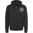 thumbnail image 3 of Fire Dept. Fire Rescue Full Zip Hoodie Firefighter Warm Double Side Hooded Zipper Sweatshirt for Men & Women (NavyBlue, Small), 3 of 11