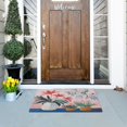 thumbnail image 5 of Yayeee Doormat for Inside 20"x32" Absorbent Low-Profile Washable Non-Slip Rubber Backed Entryway Rug, Flowers and Leaves, 5 of 8