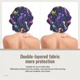 thumbnail image 2 of Yiaed Colorful Dinosaur Print Satin Bonnet Silk Bonnet Hair Bonnet for Sleeping Hair Bonnets, 2 of 6