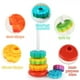 thumbnail image 4 of Fiudx Juguete de Torre Giratoria, Colorido Rompecabezas de Educación Temprana, Desarrollo de La Motricidad Fina, Aprendizaje Interactivo Entre Padres E Hijos, Seguro para Bebés Sensibles, Material Du, 4 of 7