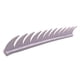 thumbnail image 3 of Motocicleta Dirt Bike Cascos s s Goma Suave Adhesivo Blanco kusrkot Pegatina Cascos Mohawk, 3 of 5