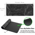 thumbnail image 6 of Computer Desk Pad Black and White, Mouse Pad for Men Desk Pad for Men Big Mouse Pad, Gaming Keyboard and Mouse Pad Non-Slip Rubber Base, 35.4 X 15.7 inch for Work/Game/Office Topographic Map, 6 of 6