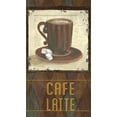 thumbnail image 2 of Medley, Elizabeth 20x32 Black Ornate Wood Framed with Double Matting Museum Art Print Titled - Argyle Coffee I, 2 of 4