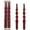 F01-Red, variant on FCMSHAMD 8.8 inch Purple Candles Sticks -Dripless Taper(2 Pack)