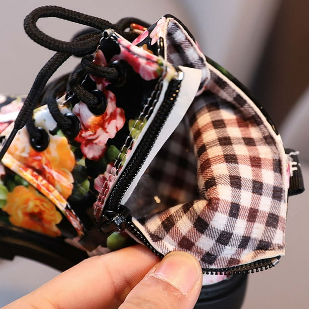 Kids floral shop boots
