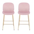 thumbnail image 2 of Heavenly Collection Tabouret de Comptoir en Rose, 2 of 3