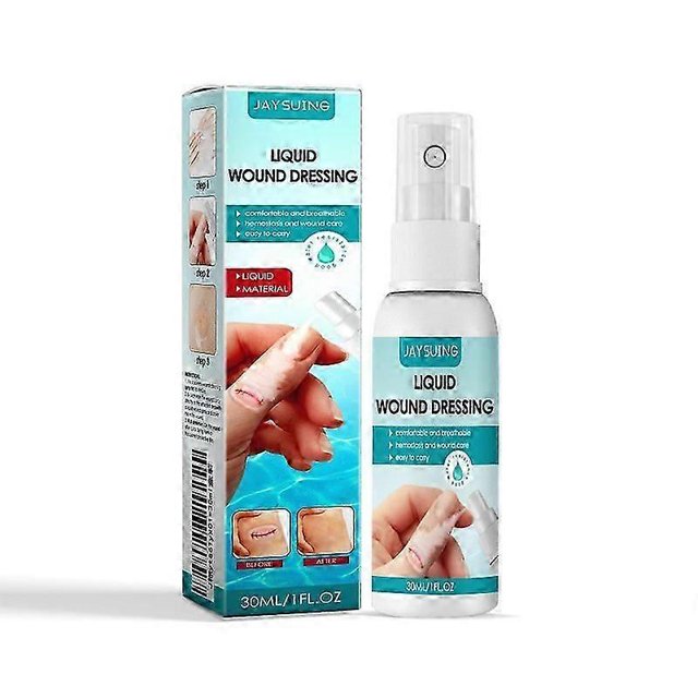 Jaysuing Waterproof Liquid Band-Aid Spray Wound Protection Invisible Film Forming Waterproof Breathable Care Spray -