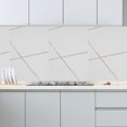 thumbnail image 4 of HONMEET 4pcs Tile Stickers For Bathroom Gold White Humidity Resistant Wall Protection For Kitchen Walls, 4 of 7