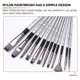 thumbnail image 3 of 12Pcs Professional Art Painting Brushes Watercolor Painting Brushes for Students, 3 of 3