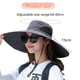 thumbnail image 2 of Sombrero Visera para el sol para hombre Sombrero de pescador Sombrero grande Protector solar UV Sombrero de pescador Sombrero para el sol de verano, 2 of 5