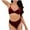 Red, variant on Erwazi Women's Velvet Bikini Set Push Up Padded 2 Piece Vacation Beach Swimwear