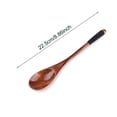 thumbnail image 2 of Wooden Kitchen Utensil,Reusable Non-Scratch Cooking Tools,8.86 Inches Wooden Cooking Utensils with Comfort Grip for Cooking,Mixing, Baking and Serving Nonstick Cookware, 2 of 2