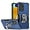 DarkBlue, variant on Phone Case for Samsung Galaxy A23 4G/5G with Magnetic Kickstand, Military Grade Shockproof Heavy Duty Protective Phone Cover for Samsung A23 JQ Dark Blue