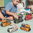 thumbnail image 2 of Toy Car Inertial Drive Crash Resistant Simulated Engineering/Sanitation/Fire Truck/Ambulance/Military Vehicle Model Toy for Children, 2 of 6