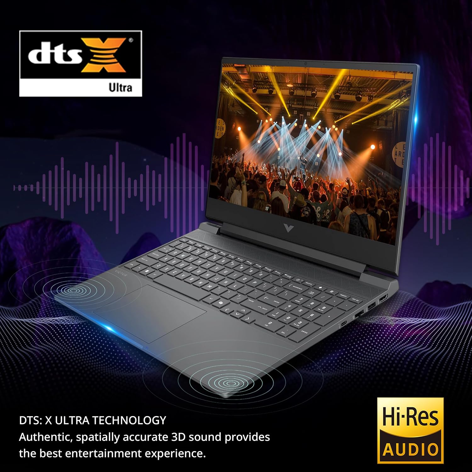 HP Victus 15.6" 144Hz FHD Gaming Laptop, Intel i5-13420H, NVIDIA GeForce RTX 4050 GDDR6, 16GB DDR4, 512GB SSD, Backlit Keyboard, WiFi 6, Windows 11 Pro, Silver, 1TB Docking Station Set