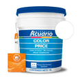 thumbnail image 1 of Pintura Vinílica Interiores Pinturas Acuario Color Price 4 Años 19 Litros Blanca + 1 Bocha Pinturas Acuario Modelo, 1 of 2