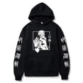 thumbnail image 2 of Jujutsu Kaisen-Sudadera con capucha de Anime para hombre y mujer, jersey de lana con estampado Harajuku, Hip Hop callejero, 2 of 5