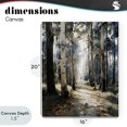 thumbnail image 4 of Stupell Industries Farmhouse Path in Autumn Light Canvas Art, 16 x 20, by Franklyn Gregory, 4 of 8