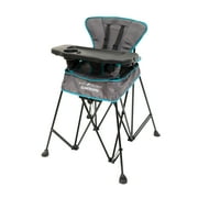 Baby Delight Go with Me Uplift Portable Infant High Chair, Indoor and Outdoor, Teal & Grey (Unisex)
