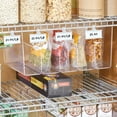 thumbnail image 7 of NuBliss Price Tags Label Holder, Wire Shelf Labels Snap On Plastic Sign Holder, 3 x 1.25", 100-Pack, 7 of 7