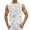 White, variant on Men's Sleeveless Tank Top Breathable Solid Color Casual Summer Muscle Shirt for Gym Workout Streetwear Comfortable Loose Fit Anime Top Men Small Shirts Men's Tops Undershirts Big and Tall