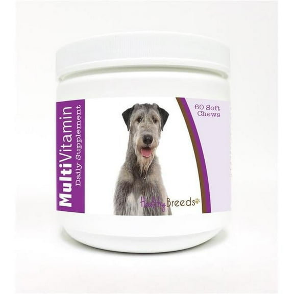 Healthy Breeds 840235116769 Irish Wolfhound Multi-Vitamin Soft Chews - 60 Count