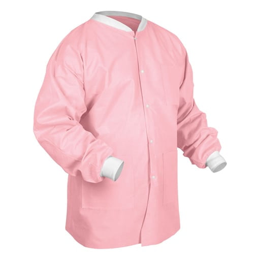 Medicom 8102-D Medicom SafeWear Hipster Jacket Pretty Pink X-Large 12/Pk