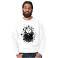 thumbnail image 5 of Celestial Sun Space Hands Spiritual Sweatshirt for Men or Women Brisco Brands M, 5 of 6