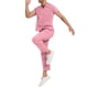 thumbnail image 5 of Penkiiy Scrubs Set para hombres, Classic V-Neck Stretch Top& Pantalones rectos Yoga Waistband M Pink, 5 of 9