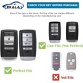 thumbnail image 2 of LAICAIW for Acura Key Fob Cover Case with Keychain Lanyard, 4 Buttons Soft TPU Keys Shells Key Fob Holder Compatible with Acura CDX RDX RLX TLX TLX-L ILX NSX Car Key Cover (ACU), 2 of 6