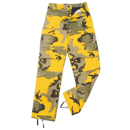 camo pants bdu fatigues stinger military yellow