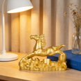 thumbnail image 6 of Horse Art Figurine Money Sculpture Resin Ornament Ideal for Office Guest Room Restaurant Decor, 6 of 8