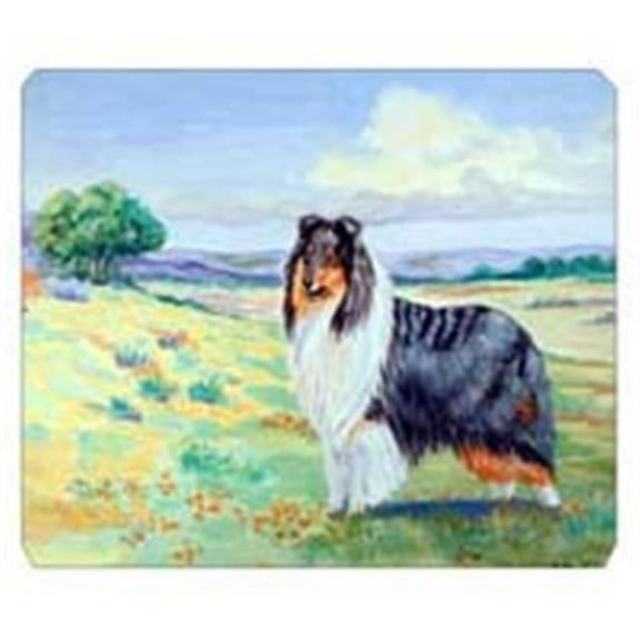8 x 9.5 in. Collie Mouse Pad, Hot Pad Or Trivet