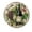 FFclock068, variant on ZXCXRQFa Grapes Wine Glass Bottle Wall Clock Silent 10 Inch Round Decorative Battery Operated Non Ticking Wood Quiet Clocks for Bedroom Office School Home