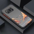 thumbnail image 3 of Matte Case for Xiaomi POCO X4 X3 X2 M4 M3 M2 F4 F3 GT F2 C40 PRO 4G 5G A3 MIX4 CIVI Case Funda Art hand-Painted Mountain Scenery, 3 of 5