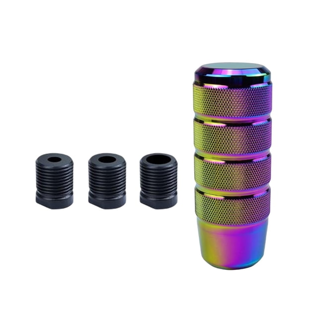 jinwen 95mm Metal Car Knob Lever for Manual Transmission Accessory Multicolour