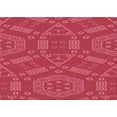 thumbnail image 1 of Ahgly Company Machine Washable Indoor Rectangle Transitional Pink Lemonade Pink Area Rugs, 7' x 9', 1 of 7