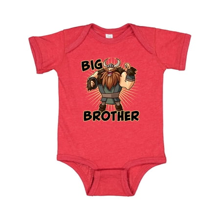 

Inktastic Big Brother Viking Gift Baby Boy Bodysuit