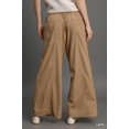 thumbnail image 5 of Saronite Saronite Wide Leg Pull On Full Lenghth Pants, Latte (Women's), 5 of 5