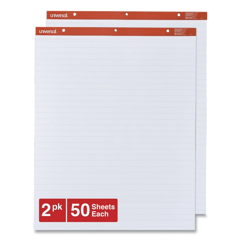 Office Depot Brand Easel Pads 27 x 34 50 Sheets 30percent Recycled White  Pack Of 2 - Office Depot