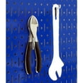 thumbnail image 2 of Wall Control 4 Ft Metal Pegboard Standard Tool Organizer for Garage, Blue, 2 of 5