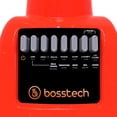 thumbnail image 3 of Licuadora Bosstech 750 watts 10 velocidades con Vaso de plastico de 2 lts Rojo, 3 of 4