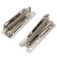 thumbnail image 2 of Cabinet Hinge, 2 Sets Bridge Shaped Spring Hinge 80 Degree Opening Angle With Screw For Folding Sofa, 2 of 8