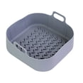 thumbnail image 1 of Clearance Items,npkgvia Trays,Kitchen Faucets,Air Fryer Fittings Square Silicone Pot Pad Wavy Stripes,Cooking Utensils, 1 of 5