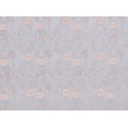 thumbnail image 2 of Zelouf Dream Field Floral Embroidery Mesh  , Sewing, DIY, Crafts Fabric by the Yard, 931 Black/blush, 50 Yard, 2 of 2