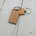 thumbnail image 2 of 24 Piezas de Madera en Blanco Rectangular Etiquetas Llaveros de Madera para Manualidades DIY, 2 of 5