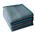 thumbnail image 1 of LACS Men's Solid White Cotton Handkerchiefs Pack, 1 of 4