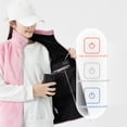 thumbnail image 4 of Chaleco de calefacción de forro polar para hombre y mujer, ropa térmica de 9 áreas, informal, M-6XL de calefacción de invierno, 4 of 5